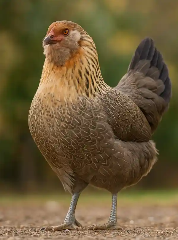 Pretty Chicken The Ameraucana Chicken.