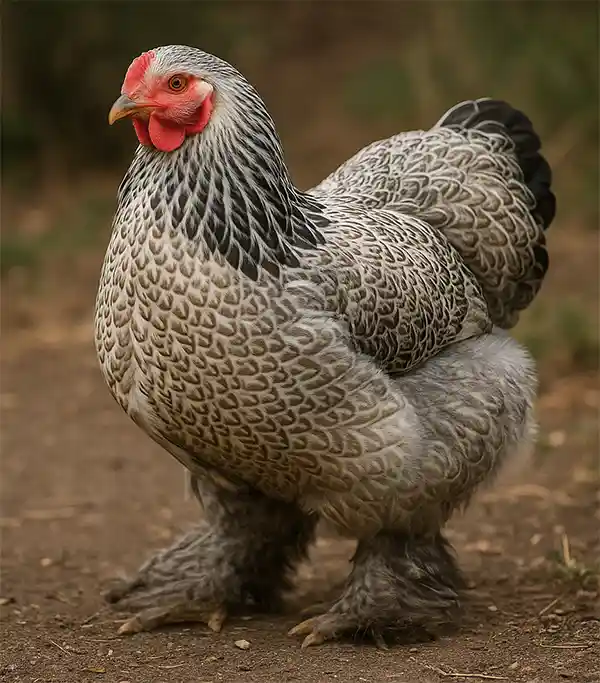 The Brahma is considered the King of the Yard.