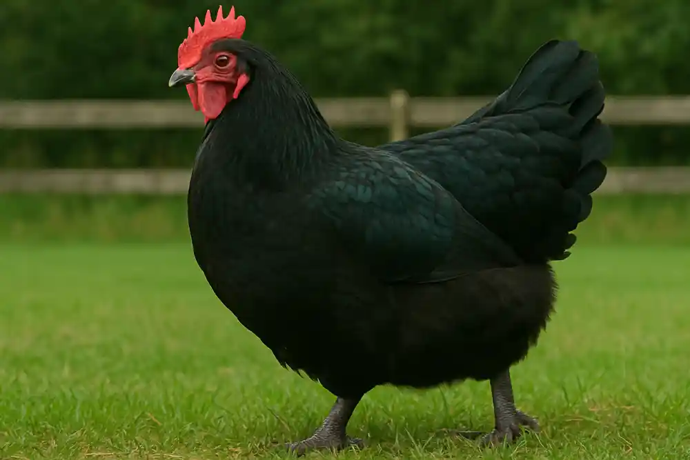 Discover the Jersey Giant, a gentle giant of the chicken world known for its impressive size and friendly nature. Perfect for family-oriented flocks.
