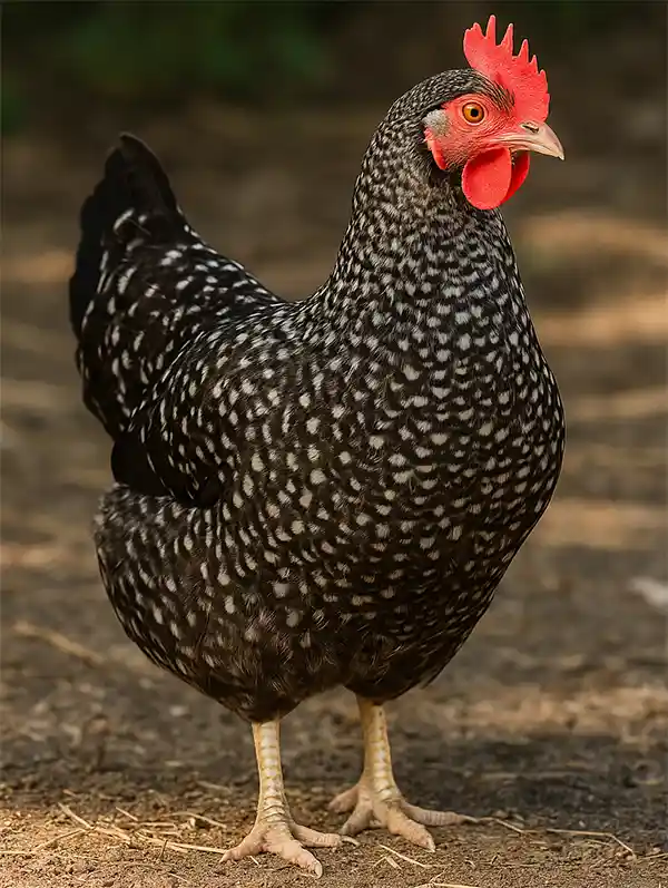 The Speckledy Chicken.